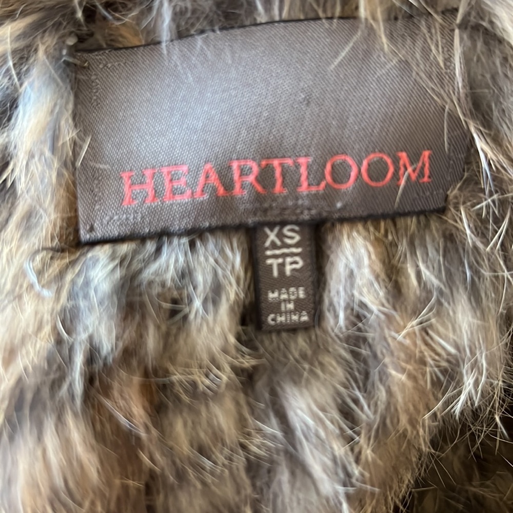 Heartloom Rabbit fur cardigan/sweater - Picture 9 of 9